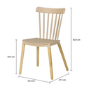 Cadeira Windsor Bege