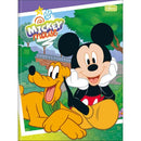 Caderno CD Brochura Mickey 1/4 80 Folhas
