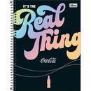 Caderno Espiral CD Coca-Cola 1 Matéria