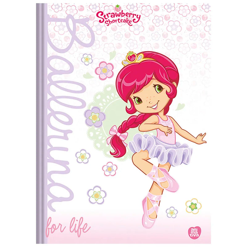 Caderno CD Brochurão Moranguinho 80 Folhas