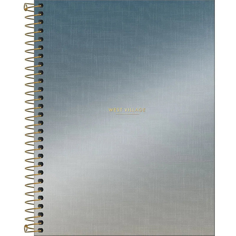 Caderno Espiral CD Colegial West Village Metalizado 1 Matéria