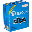 Clips Galvanizado Nº2 100 Unidades