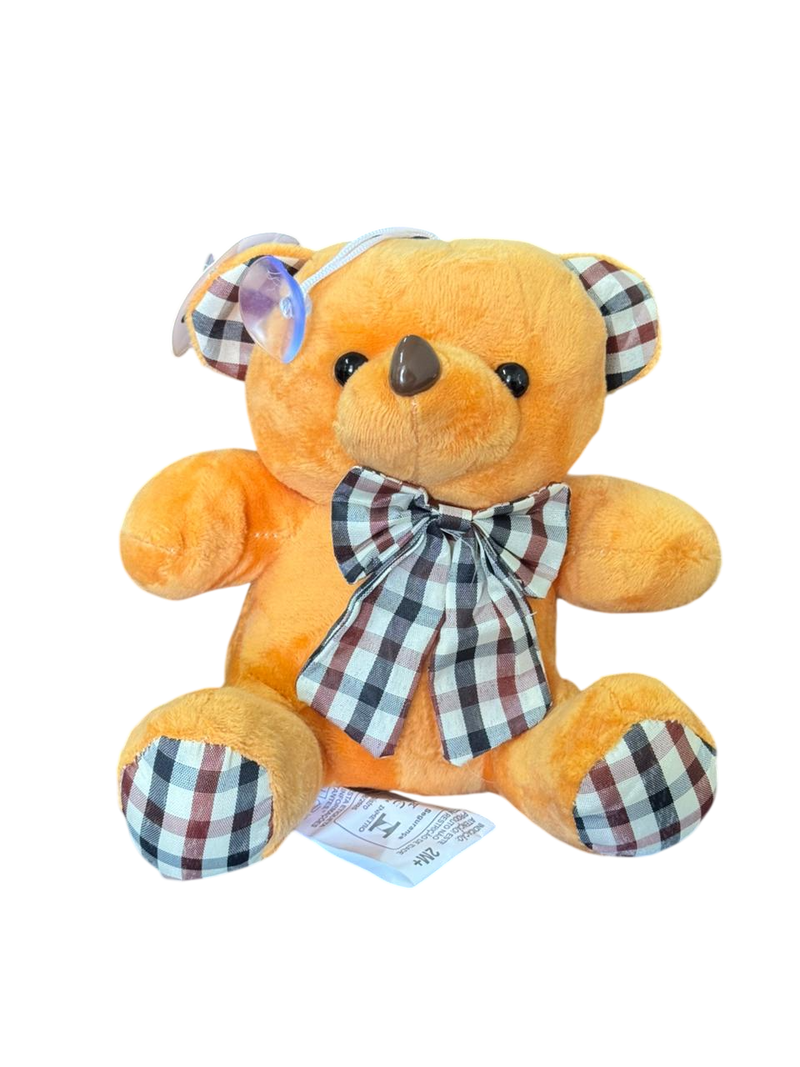 Urso de Pelúcia Xadrex com Ventosa