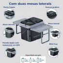 Caixa Térmica Jurerê com 2 Abas Azul 36L