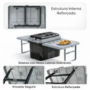 Caixa Térmica Jurerê com 2 Abas Azul 36L