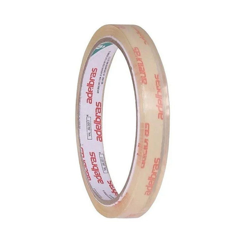 Fita Adesiva Qualitape Transparente 12mm X 50m