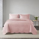 Kit Colcha Casal Lisa Geométrico Milão 150 Fios