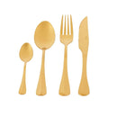 Faqueiro Inox Dourado 24peças