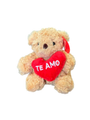 Urso de Pelúcia Te amo com Ventosa