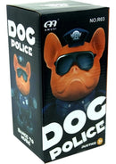 Bulldog Policial com Luz e Som