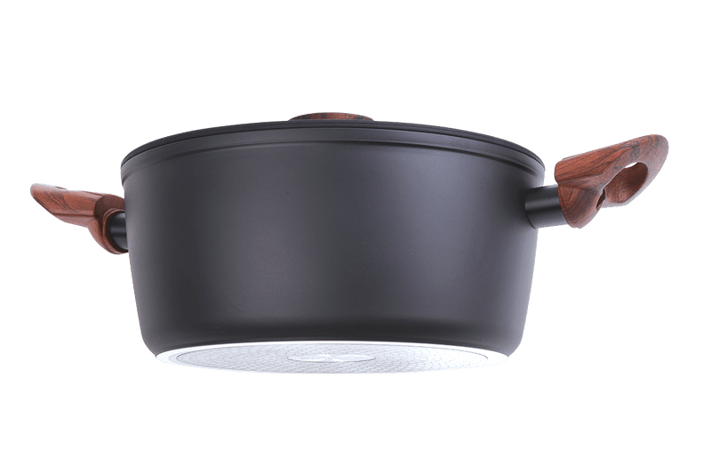 Jogo de Panelas Ceramic Life Sirius Preto 4 Peças