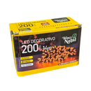 Pisca Decorativo 200 Leds Branco Quente 14m