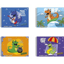 Caderno Cartografia Desenho Saurus 60 Folhas