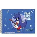 Caderno Cartografia Desenho Saurus 60 Folhas