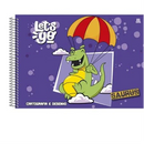 Caderno Cartografia Desenho Saurus 60 Folhas