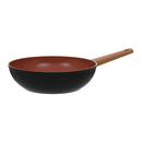 Wok Antiaderente Norma Preto 28cm 3,7L