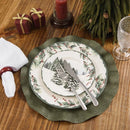 Jogo Americano Requinte Ondulado Verde