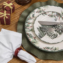 Jogo Americano Requinte Ondulado Verde