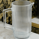 Jogo de Jarra e 6 Copos de Vidro Graffiato