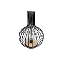 Luminaria de Mesa Allure Led em Ferro Preto 23,5cm