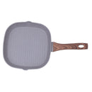 Frigideira Grill Quadrada Style Cook Grafito 24cm