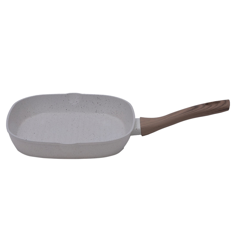 Frigideira Grill Quadrada Style Cook Marmol 24cm