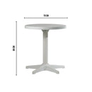 Mesa Redonda Sol Branca