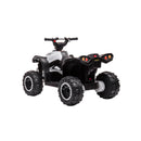 Mini Quadriciclo Elétrico Infantil Branco 6v