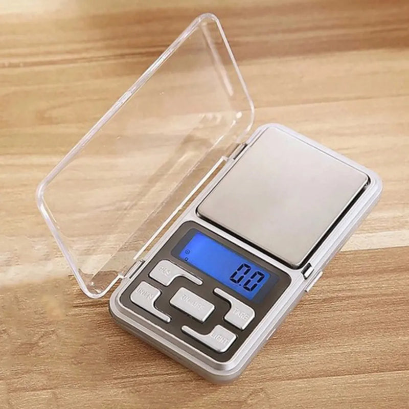 Mini Balança Digital de Precisão Portátil 500g