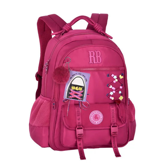 Mochila de Costas Beaded Fun Rebecca Bonbon 17,5"