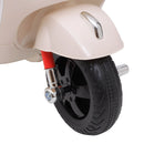 Moto Elétrica Infantil Vespa GTS Scooter Branca 6v