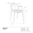 Cadeira Allegra Branca