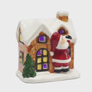 Casa Natalina em Resina com Led