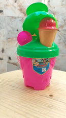 Baldinho de Praia Sorvetão com 5 Brinquedos