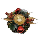 Castiçal Natalino 13x13cm