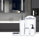 Conjunto para Banheiro Branco 6 Peças
