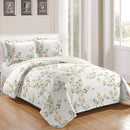 Kit Colcha Bouti Shabby Chic Jasmine Casal 3 Peças