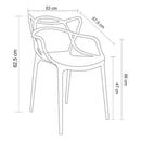 Cadeira Allegra Preta Ambipar