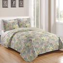Kit Colcha Bouti Shabby Chic Jade Queen 3 Peças