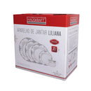 Aparelho de Jantar Porcelana Liliana 20 Peças