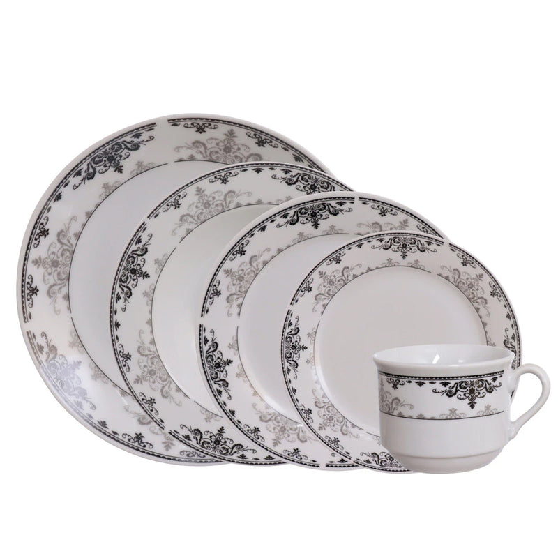 Aparelho de Jantar Porcelana Liliana 20 Peças