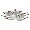 Conjunto de Panelas Pratic Cook Mármol 8 Peças