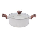 Conjunto de Panelas Pratic Cook Mármol 8 Peças