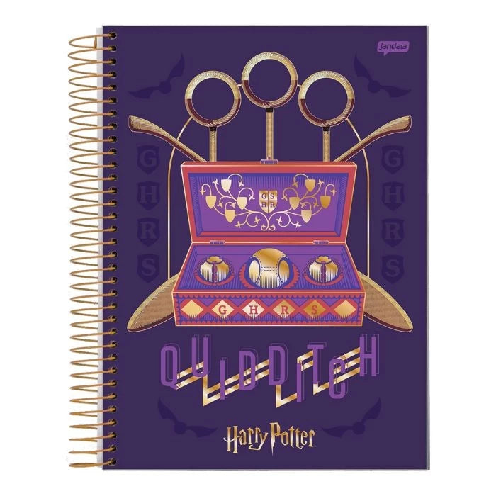 Caderno CD Harry Potter 10 Matérias