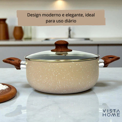 Conjunto de Panelas Indução Matera 5 Peças