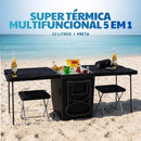 Super Térmica Multiuso 5 em 1 All Black 32L