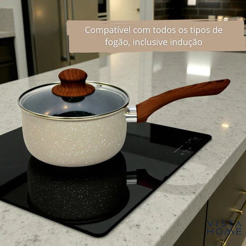 Conjunto de Panelas Indução Matera 5 Peças