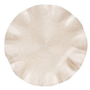 Jogo Americano Requinte Ondulado Palha