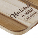 Tábua para Churrasco com Abridor 35x15x2cm